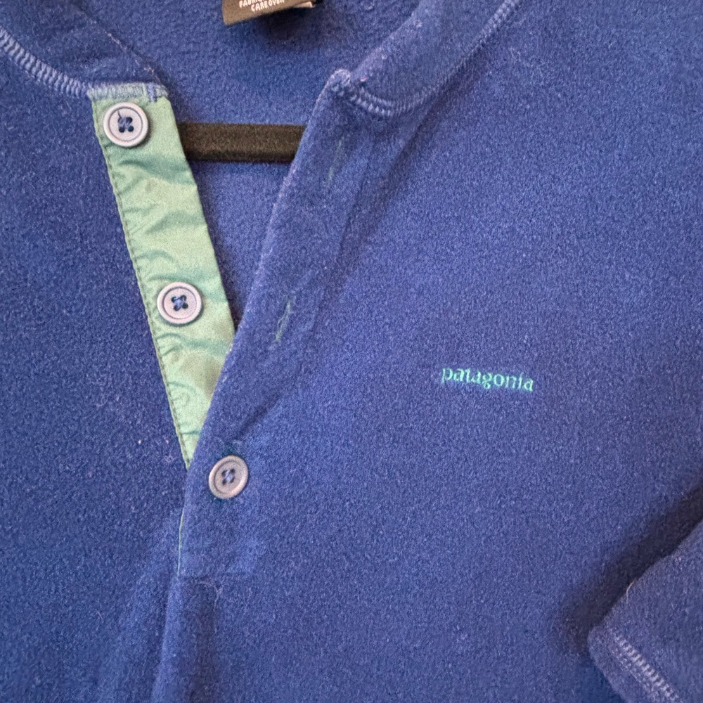 Patagonia Vintage Capilene Blue Fleece - Picture 3 of 4